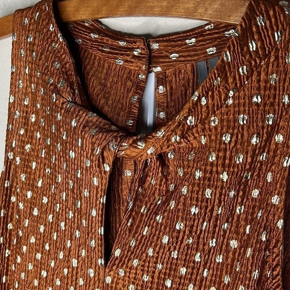 ANTHROPOLOGIE Lennox Polka Dot Halter Top Size XS - Picture 8 of 16